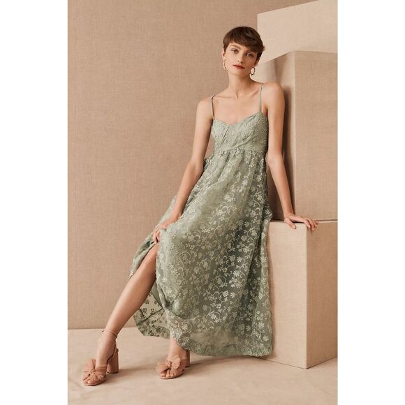 Anthropologie BHLDN Isadora Organza Midi Dress - Picture 2 of 9